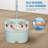 Yescom Square Spin Mop and Bucket Floor Cleaning System