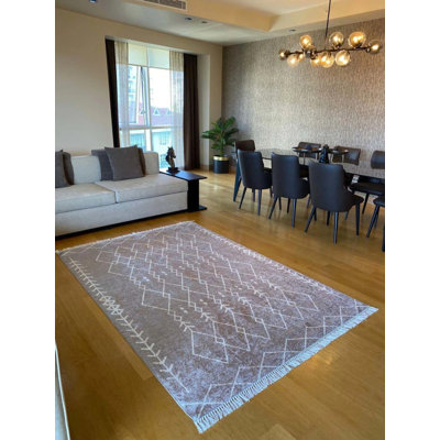 Tapis Lao avec envers antidérapant
