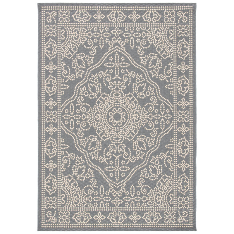 Danieljohn Performance Geometric Indoor/Outdoor Area Rug, Rectangle 5'3" x 7'7"