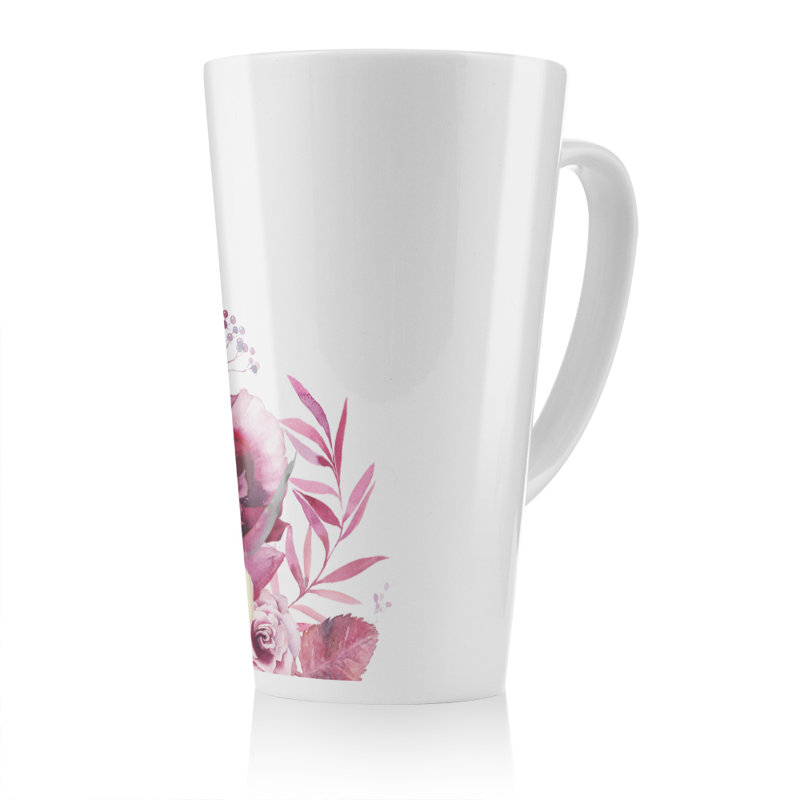 Floral Latte Mug