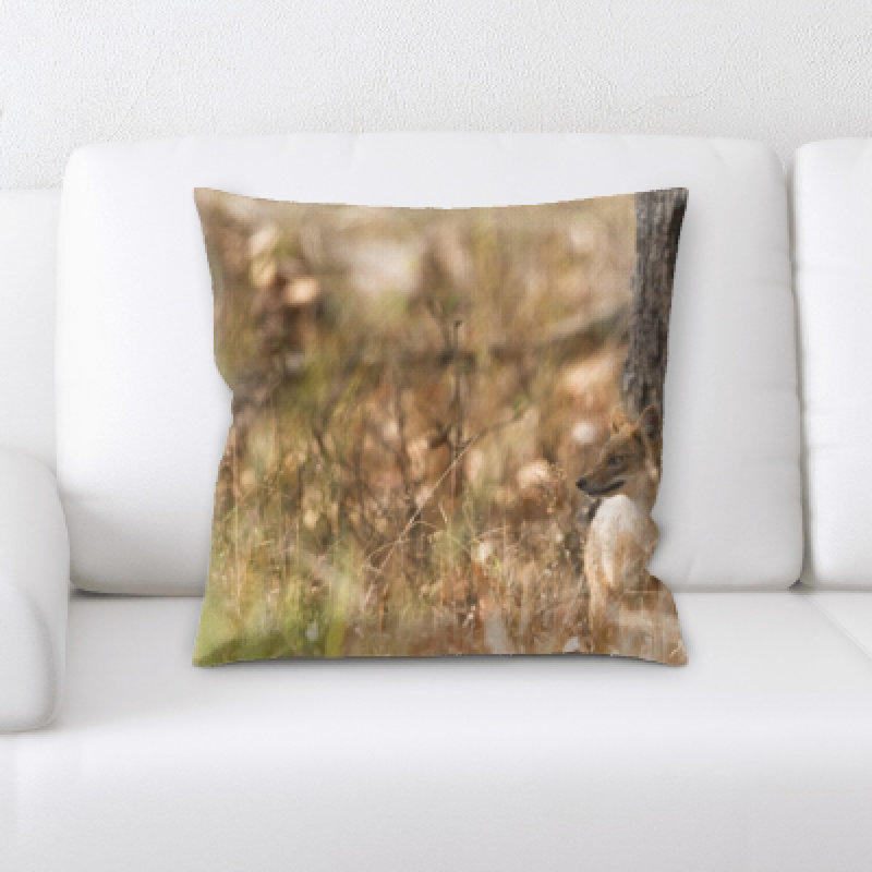 Microsuede Throw Pillow