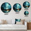 Horloge murale Lightning Electric Dance III - Paysages-1743872923