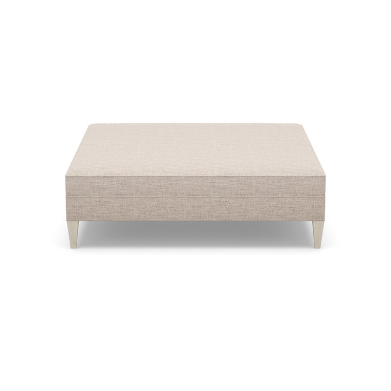 Square Ottoman, 3906-74, Sandstone