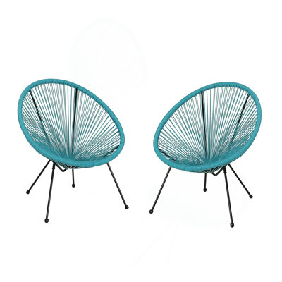 Chaise (ensemble de 2) - Bleu sarcelle