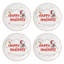 Snoopy Christmas 12-Piece Dessert Set