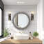 Miroir décoratif en bois-134447397-134447398