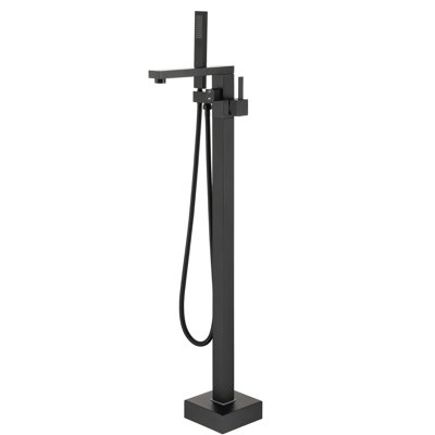 Single Handle Floor Mounted Tub Faucet