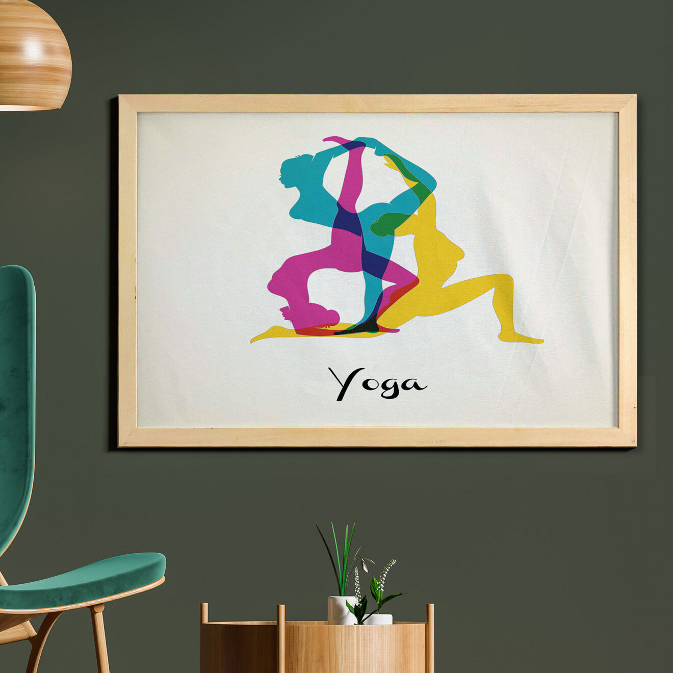 The 26 Poses Of Bikram Yoga  Framed Art Print for Sale by The Art