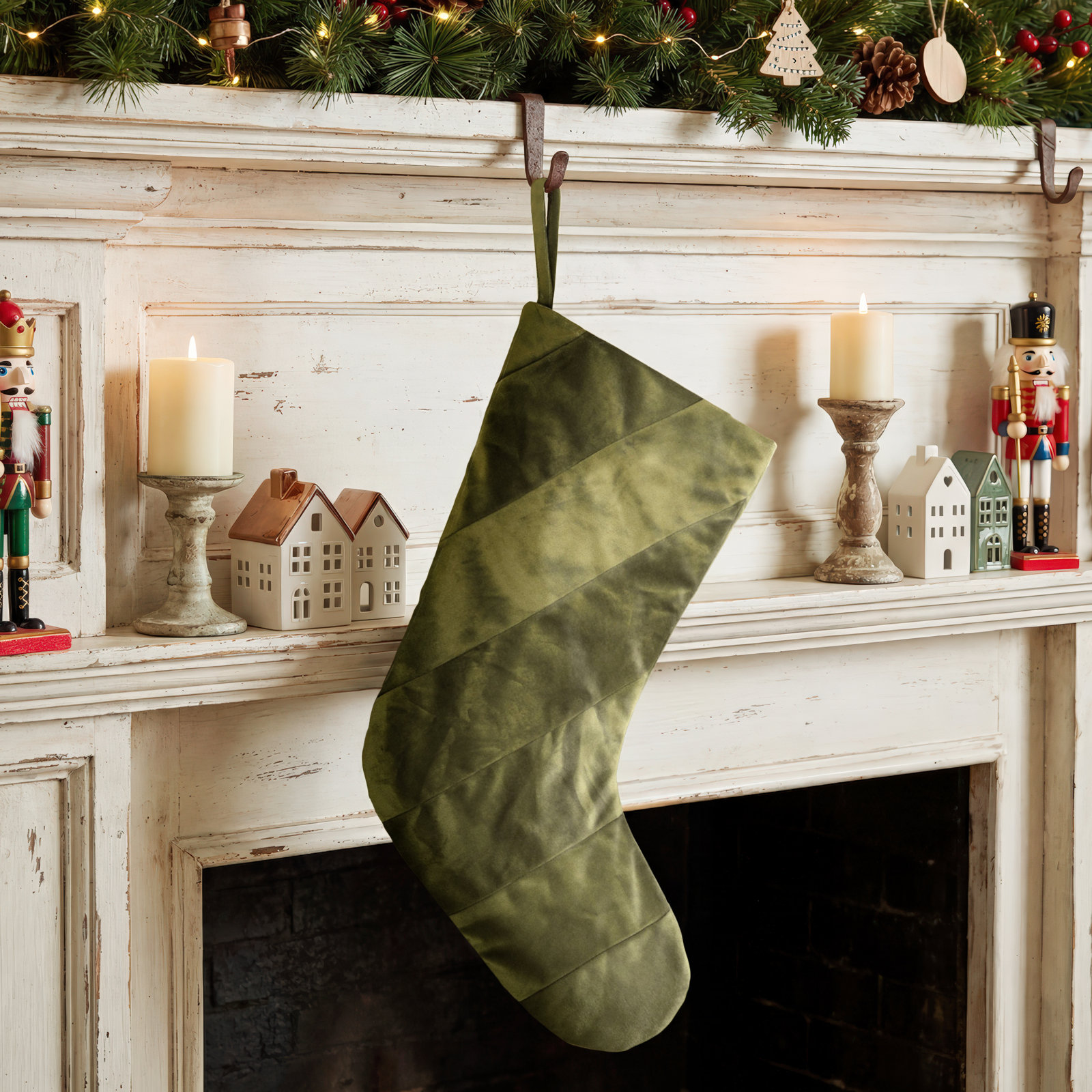 Polyester Stocking, Green