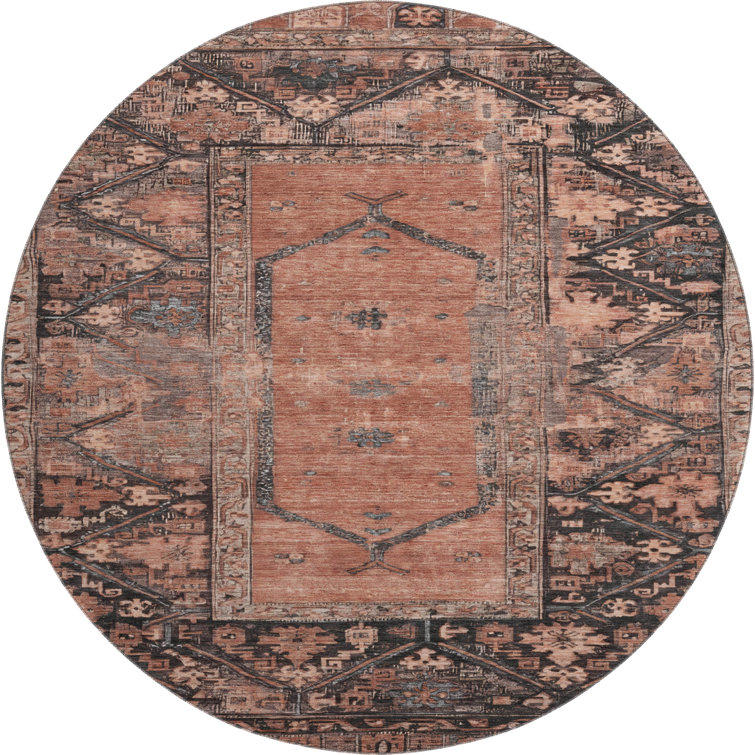 Premium Machine Washable Lubbers AMF1727 Global Rug