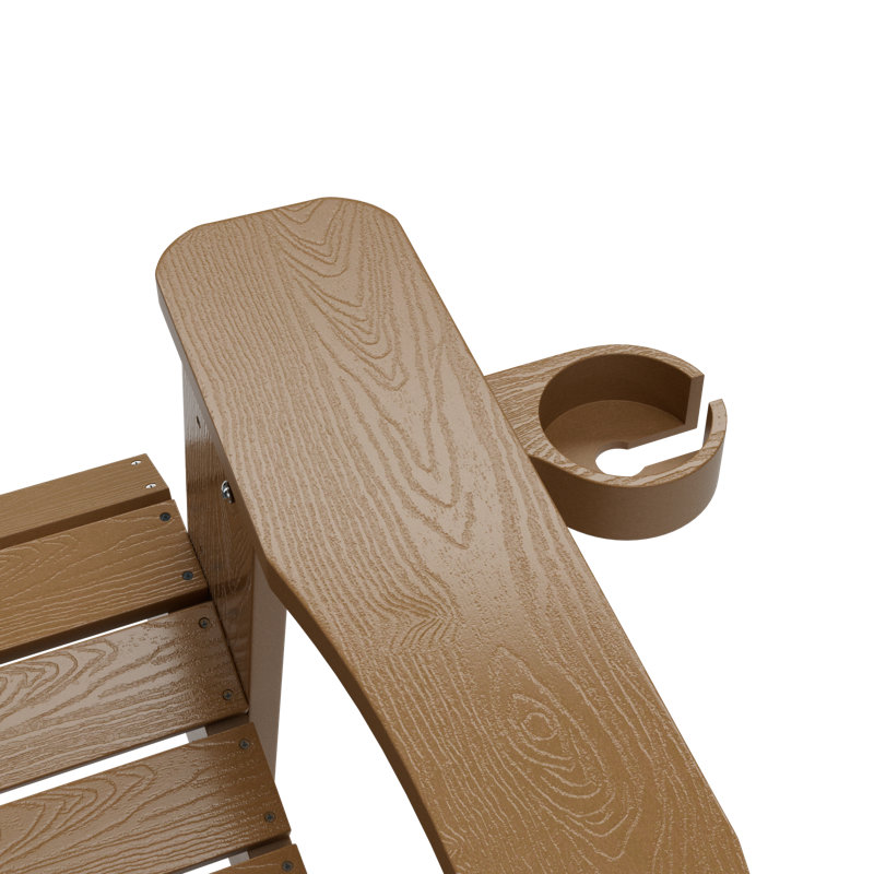 Oversized Plastic Adirondack Chair Sets, Teak