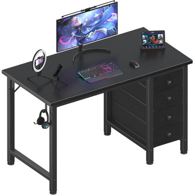 Black Office Desk