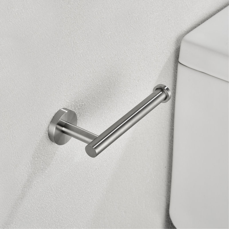 5 Piece Bathroom Towel Rack Set Wall Mount, Brushed Nickel