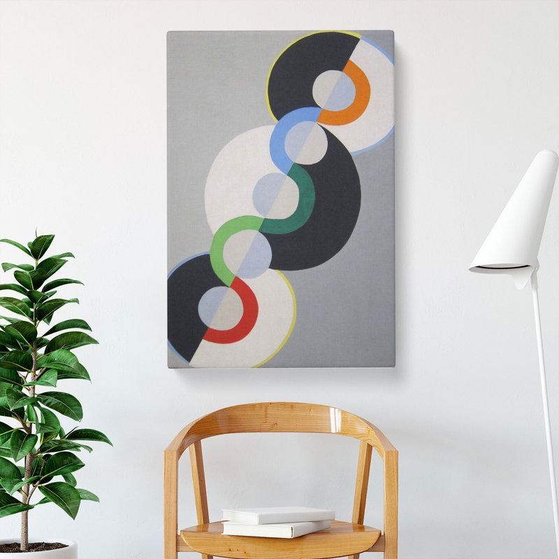 Endless Rhythm by Robert Delaunay - Wrapped Canvas, 76cm H x 50cm W x 3cm D