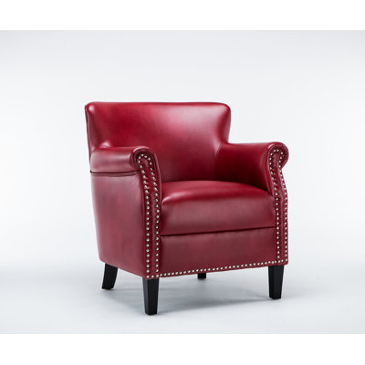 Hadley Red Club Chair