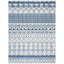 Tapis bleu marine / ivoire Sturdivant-99767392