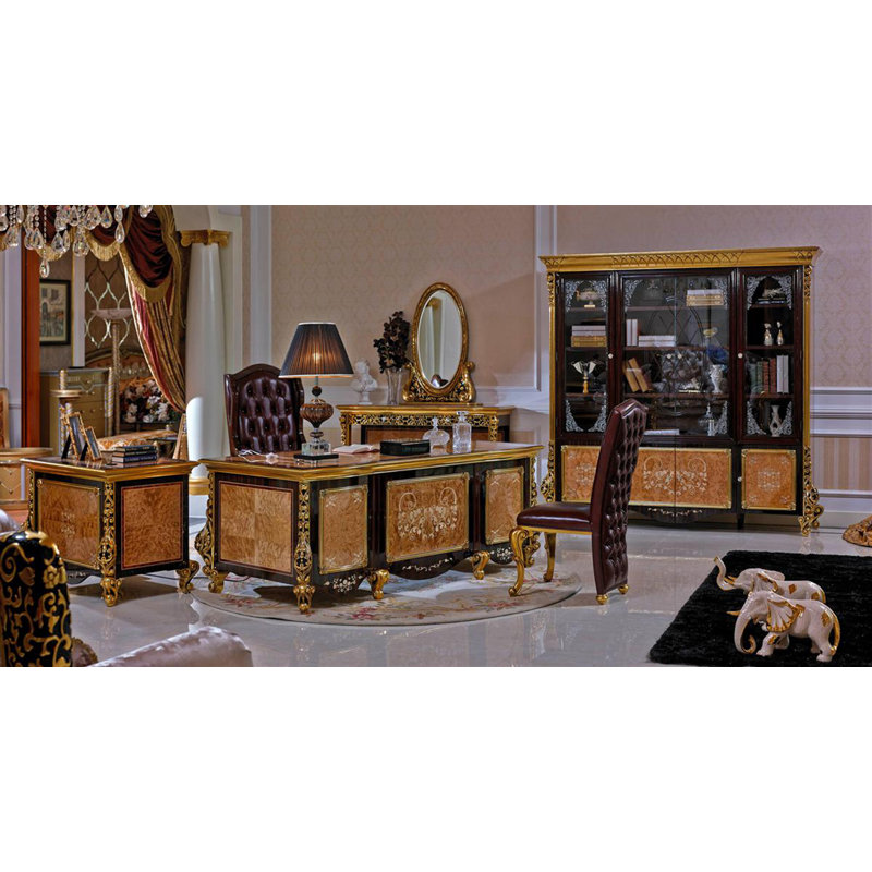 Giorgio Solid Wood Executive Desk