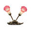 Appliquee à bras 2 lumières pond lily-16183216