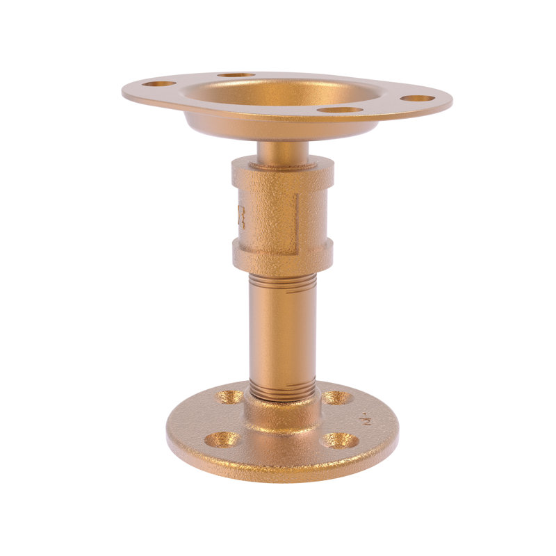 Porte-brosse à dents supérieure meuble-lavabo Bayer, Bronze brossé