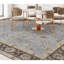 Tapis oriental bleu en laine noué à la main Luton