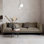 Industrial Three-Seater Straight Sofa