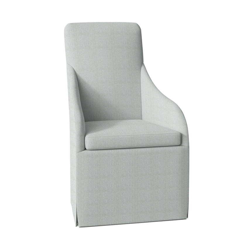 Bellair Patio Dining Armchair with Cushion, Light Grey Linen 6032-010