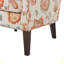 Chaise d'appoint Colette, finition bois marocain