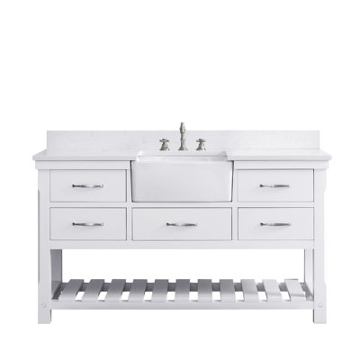 Curiel 60" Single Bathroom Vanity Set