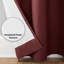 Rideau 100% thermique occultant avec passe-tringle et passe-tringle - Basics by Wayfair ™-1688334971-1688713619