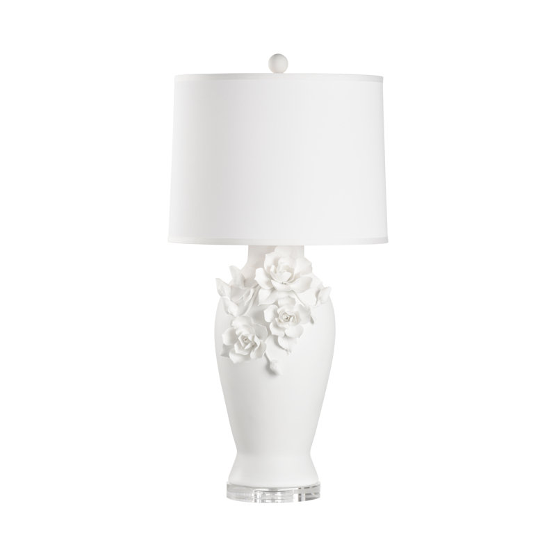 Savoir Faire Table Lamp, White