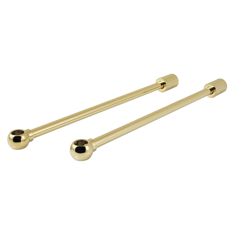 Kingston Brass Tub Supply Line Wall Support for CC46x, CC47x, CC48x, Polished Brass