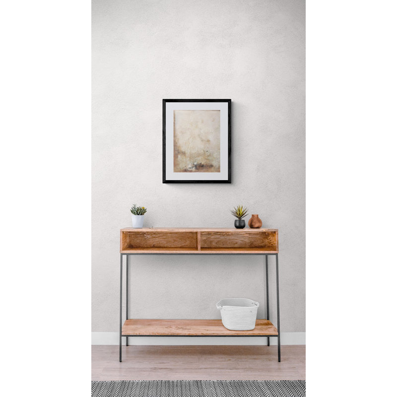 268 Geodesic Print by Anne B. Schwartz, Black Framed Paper, 20" H x 16" W