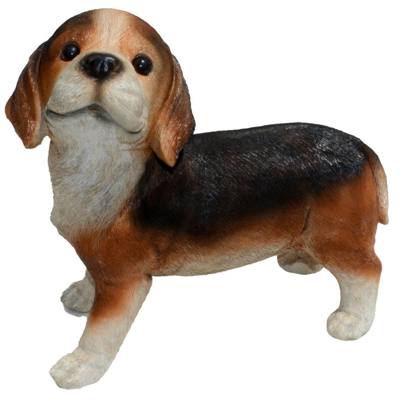 Statue chiot jeffenese Nosy Beagle