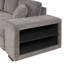 Ensemble de canapé modulaire réversible en L 104,5 po à 3 places, canapé-lit escamotable avec méridienne de rangement et 2 tabourets de salon-1757658924