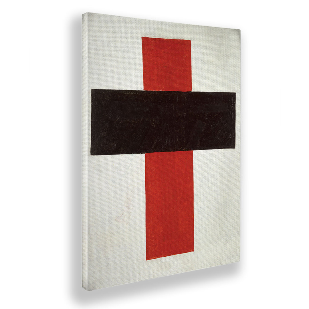 Leinwandbild Red Black Cross von Kazimir Malevic