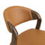 Chaise d'appoint rembourrée Aiko crème-1473153019