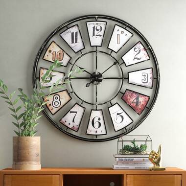 The Holiday Aisle® Jonette Wall Clock