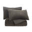 Ensemble de courtepointe et taie d'oreiller en velours de coton Karina-107091179-107091181