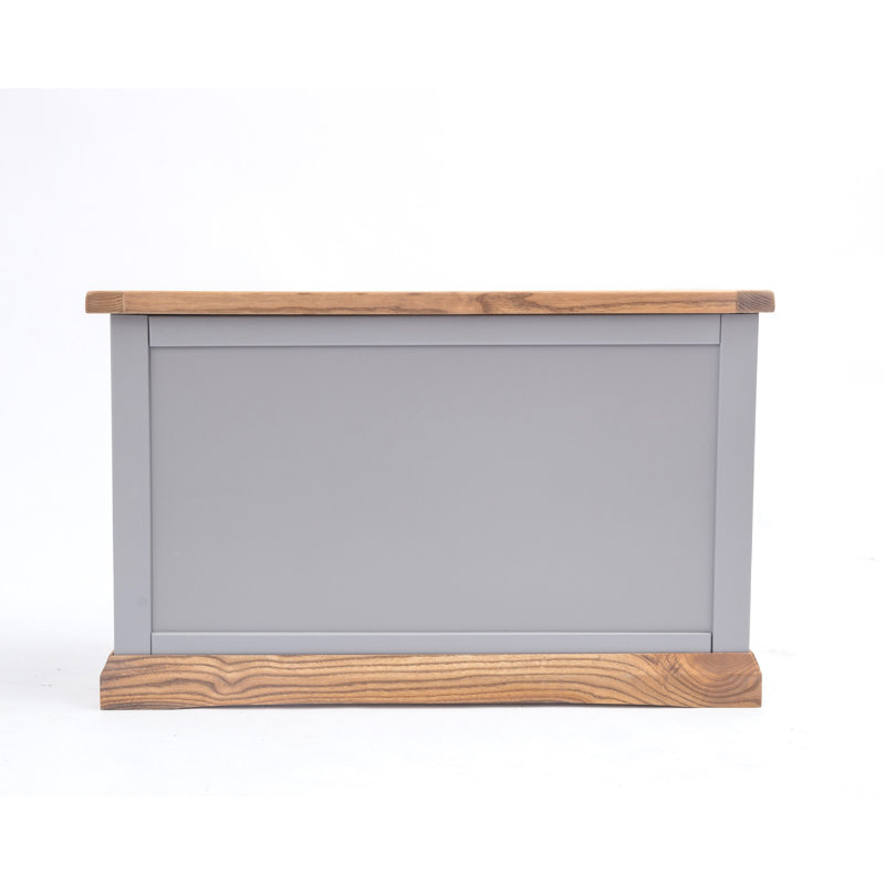 Milaca Blanket Chest, Natural/Grey