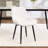 Faux Leather Upholstered Metal Dining Chair-957567222-957567178