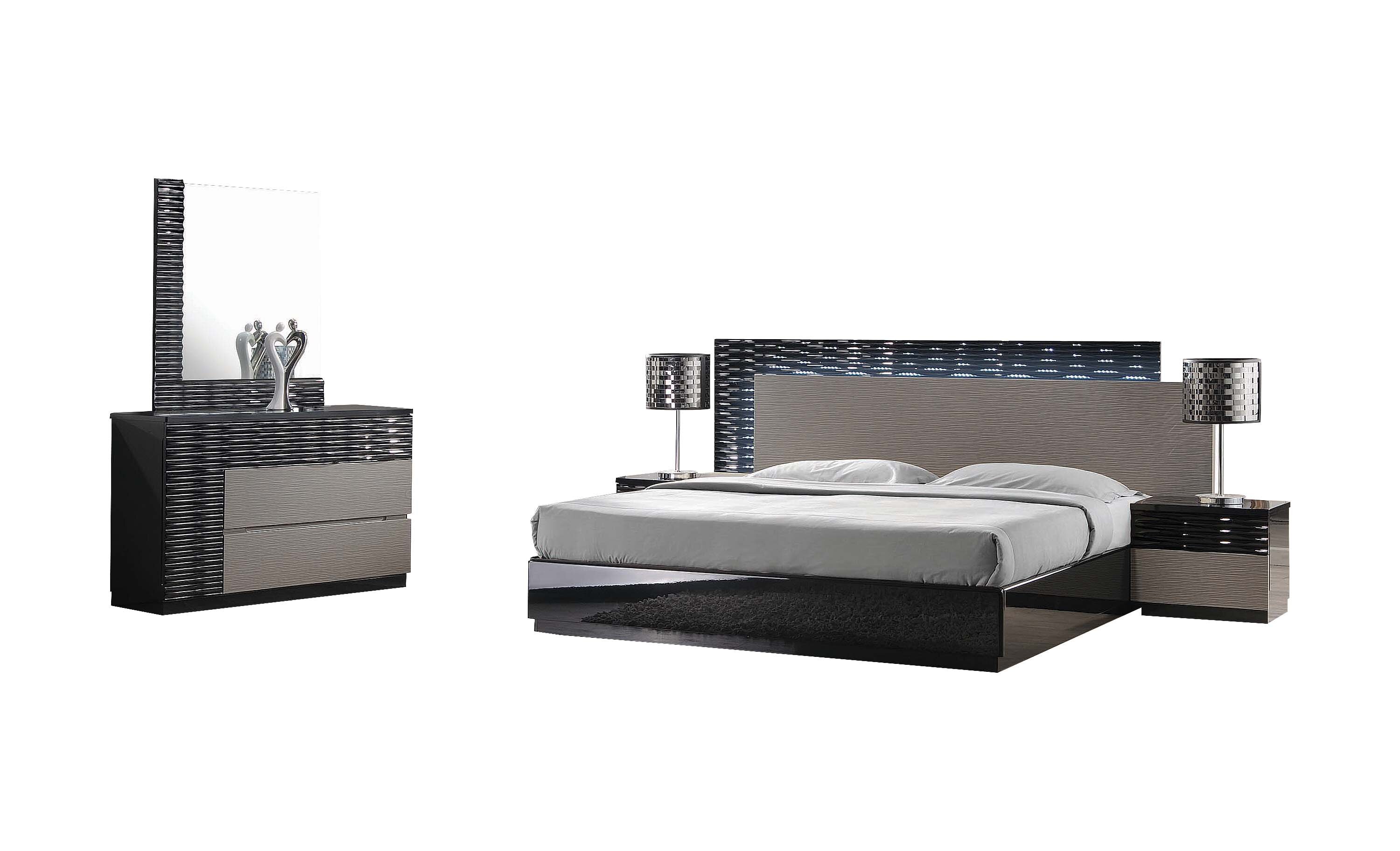 Kahlil platform 5 piece bedroom set