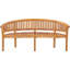 Peanut Teak Garden Bench