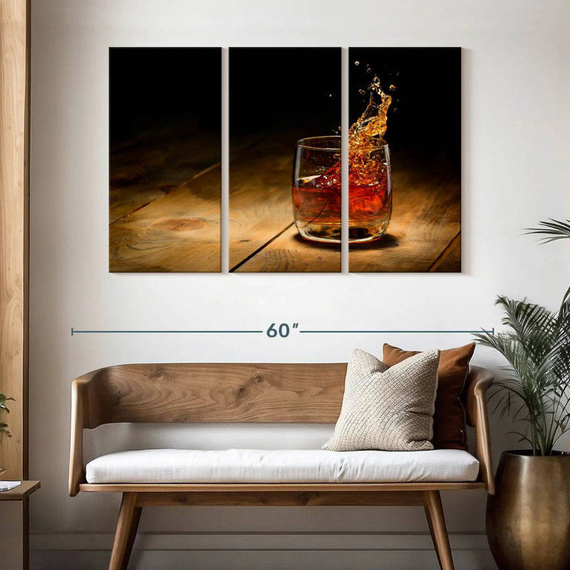 Verre à whisky Yarlin, H 32 po x l 50 po