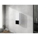 Bathroom Side Cabinet, Soft Close Doors, Float Mounting Design, (KD-Packing)