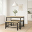4 -Person Solid Wood Dining Set