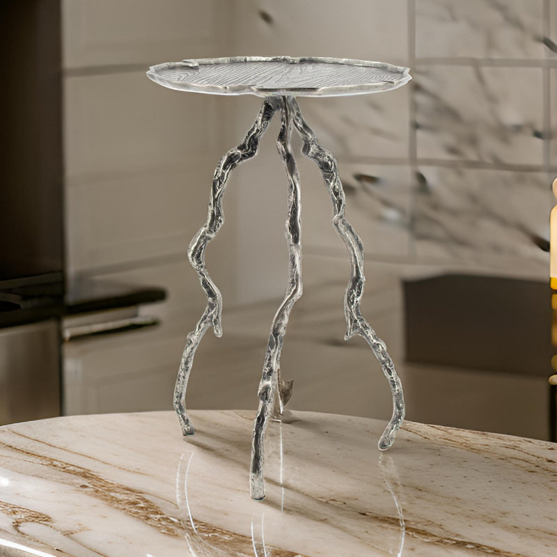 Chesterland Aluminum Tray Top End Table