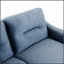 Canapé modulaire polyvalent pour diverses pièces avec une conception peu encombrante et un assemblage personnalisable-1612444167