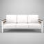 Canapé d'extérieur en métal avec coussin Sunbrella Townsend-114247082-134725281
