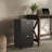 Lockable Engineered Wood 2-Drawer Mobile File Cabinet-1412590883