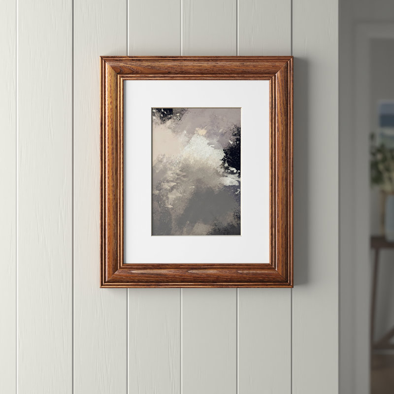 Ausmus Wood Picture Frame, 11" x 14" Matted to 8" x 10", Honey Oak